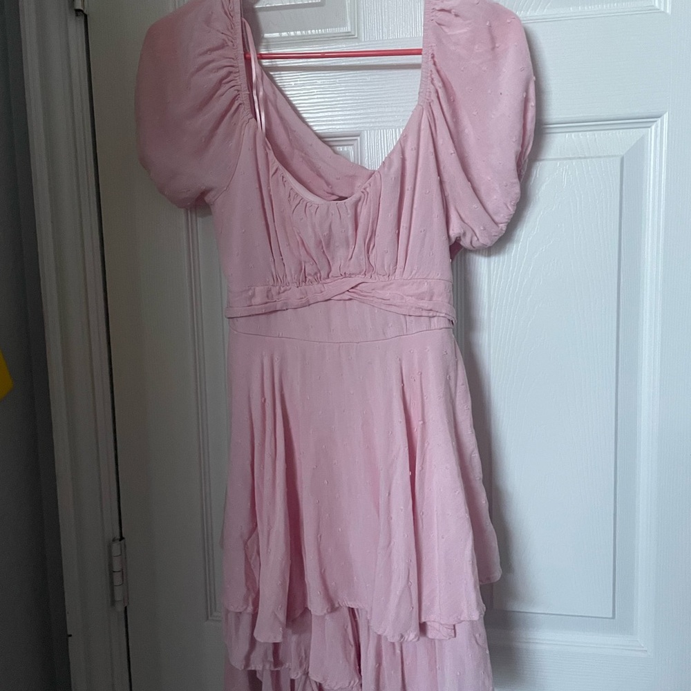 Altar'd State Pink Mini Skirt